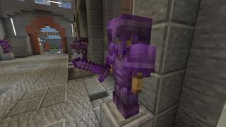 Screenshot of the Minecraft Bedrock Marketplace product Hacker Factory created by CubeCraft Games.