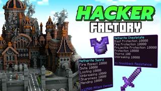 Thumbnail of the Minecraft Bedrock Marketplace product Hacker Factory created by CubeCraft Games.