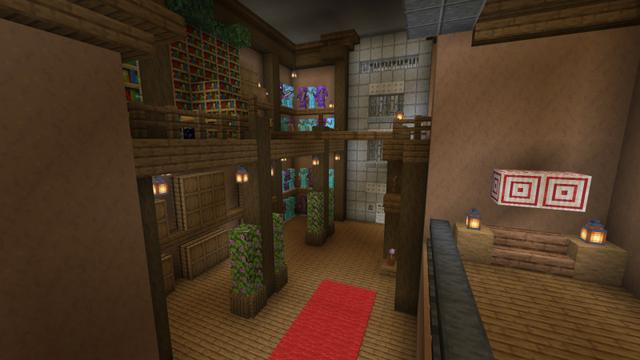 Screenshot of the Minecraft Bedrock Marketplace product Hacker Keep created by CubeCraft Games.