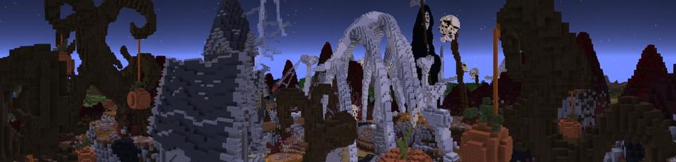 Panorama of the Minecraft Bedrock Marketplace product Haunted created by CubeCraft Games.