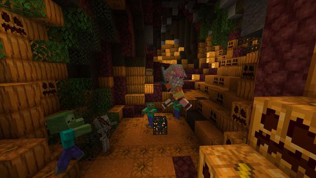 Screenshot of the Minecraft Bedrock Marketplace product Haunted created by CubeCraft Games.