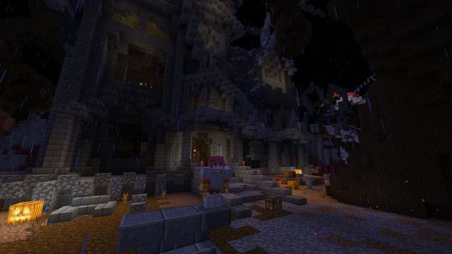 Screenshot of the Minecraft Bedrock Marketplace product Haunted created by CubeCraft Games.