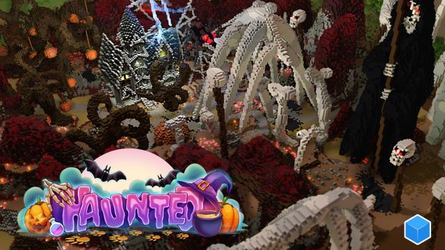 Thumbnail of the Minecraft Bedrock Marketplace product Haunted created by CubeCraft Games.