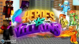 Thumbnail of the Minecraft Bedrock Marketplace product Heroes vs Villains created by CubeCraft Games.