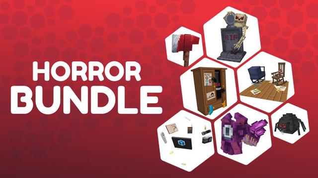 Thumbnail of the Minecraft Bedrock Marketplace product Horror Bundle created by CubeCraft Games.