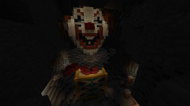 Screenshot of the Minecraft Bedrock Marketplace product Horror House created by CubeCraft Games.