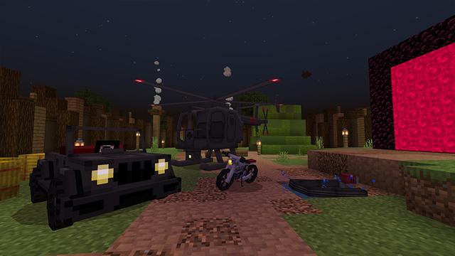 Screenshot of the Minecraft Bedrock Marketplace product Horror Mode created by CubeCraft Games.