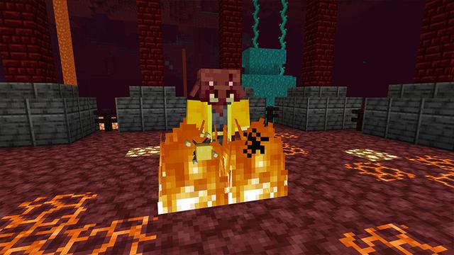 Screenshot of the Minecraft Bedrock Marketplace product Horror Mode created by CubeCraft Games.