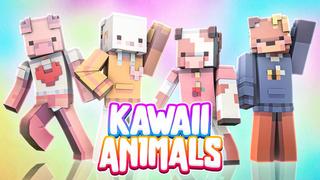 Thumbnail of the Minecraft Bedrock Marketplace product Kawaii Animals created by CubeCraft Games.