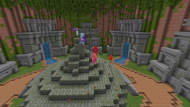 Screenshot of the Minecraft Bedrock Marketplace product King of the Poo created by CubeCraft Games.