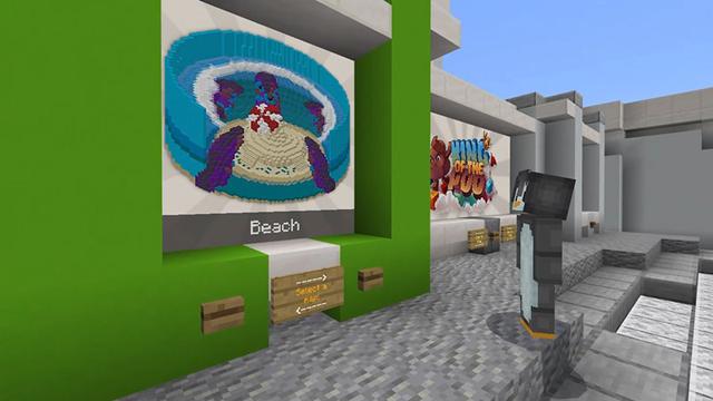 Screenshot of the Minecraft Bedrock Marketplace product King of the Poo created by CubeCraft Games.