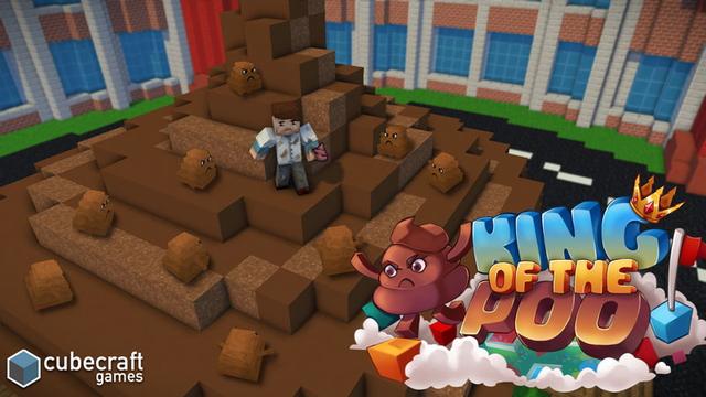 Thumbnail of the Minecraft Bedrock Marketplace product King of the Poo created by CubeCraft Games.