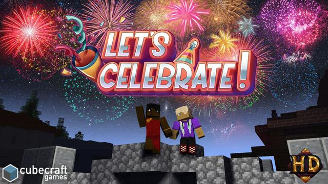 Thumbnail of the Minecraft Bedrock Marketplace product Let's Celebrate! created by CubeCraft Games.