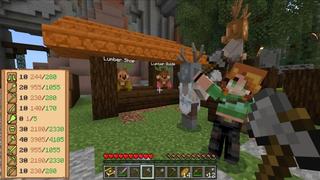 Screenshot of the Minecraft Bedrock Marketplace product Level Up! created by CubeCraft Games.