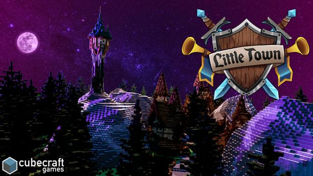 Thumbnail of the Minecraft Bedrock Marketplace product Little Town created by CubeCraft Games.