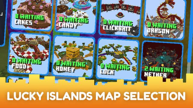 Screenshot of the Minecraft Bedrock Marketplace product Lucky Games - 90 Day Pass created by CubeCraft Games.