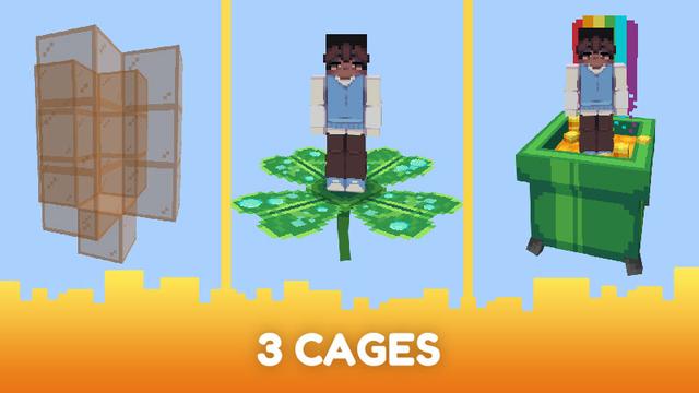 Screenshot of the Minecraft Bedrock Marketplace product Lucky Games - 90 Day Pass created by CubeCraft Games.