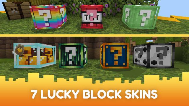 Screenshot of the Minecraft Bedrock Marketplace product Lucky Games - 90 Day Pass created by CubeCraft Games.