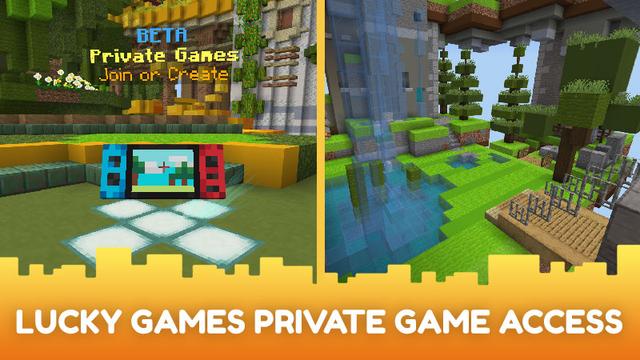 Screenshot of the Minecraft Bedrock Marketplace product Lucky Games - 90 Day Pass created by CubeCraft Games.