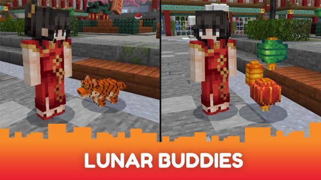 Screenshot of the Minecraft Bedrock Marketplace product Lunar Bundle created by CubeCraft Games.