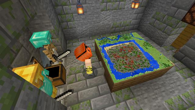 Screenshot of the Minecraft Bedrock Marketplace product Medieval Castle created by CubeCraft Games.