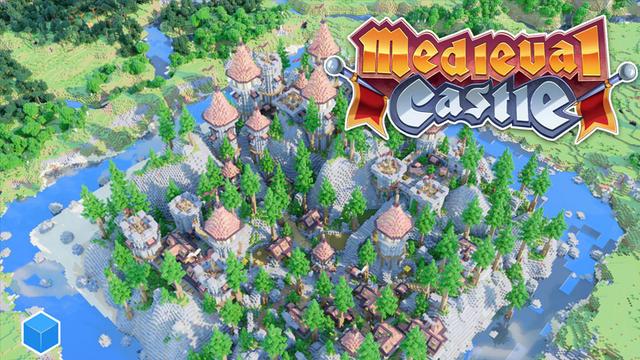 Thumbnail of the Minecraft Bedrock Marketplace product Medieval Castle created by CubeCraft Games.
