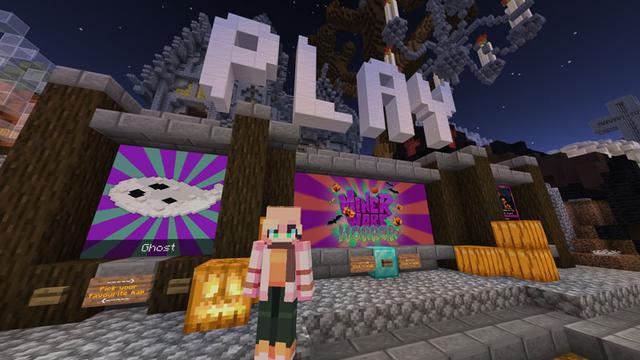 Screenshot of the Minecraft Bedrock Marketplace product MinerWare: Horror created by CubeCraft Games.