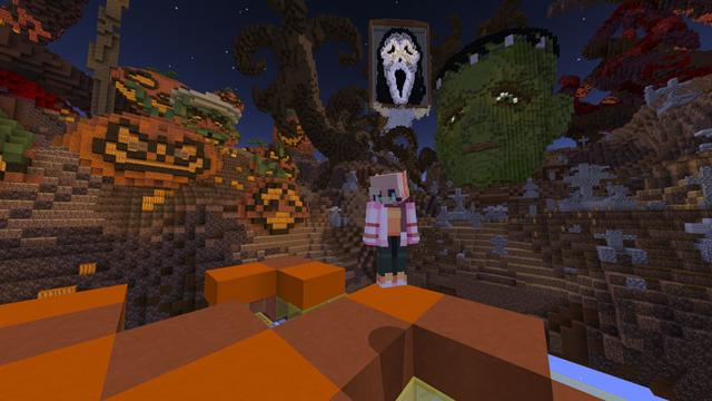 Screenshot of the Minecraft Bedrock Marketplace product MinerWare: Horror created by CubeCraft Games.