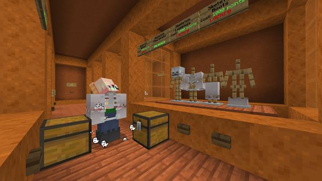 Screenshot of the Minecraft Bedrock Marketplace product MinerWare: Horror created by CubeCraft Games.