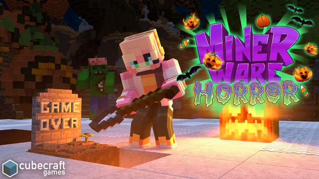 Thumbnail of the Minecraft Bedrock Marketplace product MinerWare: Horror created by CubeCraft Games.