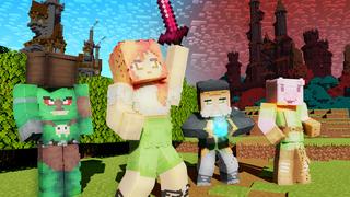 Thumbnail of the Minecraft Bedrock Marketplace product Misfit Adventurers created by CubeCraft Games.