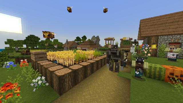 Screenshot of the Minecraft Bedrock Marketplace product Mizuno Craft created by CubeCraft Games.