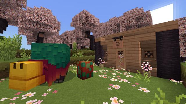 Screenshot of the Minecraft Bedrock Marketplace product Mizuno Craft created by CubeCraft Games.