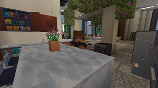 Screenshot of the Minecraft Bedrock Marketplace product Modern Furniture created by CubeCraft Games.