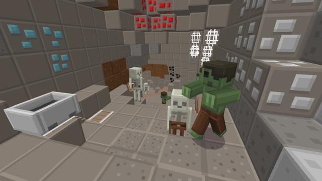 Screenshot of the Minecraft Bedrock Marketplace product NEAT Texture Pack created by CubeCraft Games.