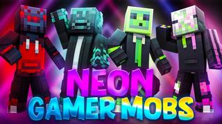 Thumbnail of the Minecraft Bedrock Marketplace product Neon Gamer Mobs created by CubeCraft Games.