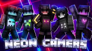 Thumbnail of the Minecraft Bedrock Marketplace product Neon Gamers created by CubeCraft Games.