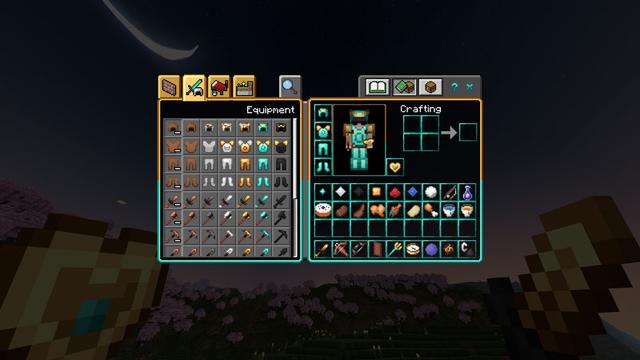 Screenshot of the Minecraft Bedrock Marketplace product Noche Estrellada created by CubeCraft Games.