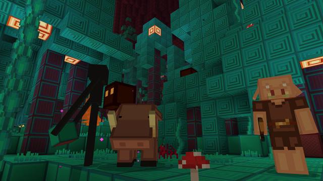Screenshot of the Minecraft Bedrock Marketplace product Noche Estrellada created by CubeCraft Games.