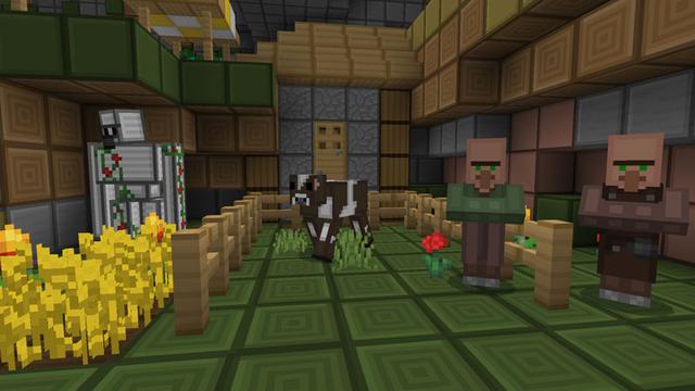 Screenshot of the Minecraft Bedrock Marketplace product Noche Estrellada created by CubeCraft Games.