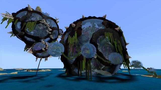 Screenshot of the Minecraft Bedrock Marketplace product Orbes created by CubeCraft Games.