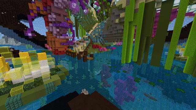 Screenshot of the Minecraft Bedrock Marketplace product Orbes created by CubeCraft Games.