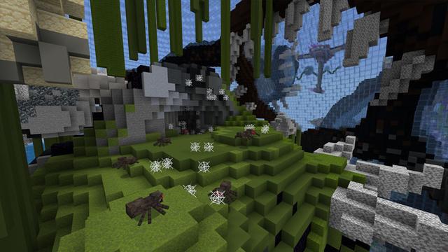 Screenshot of the Minecraft Bedrock Marketplace product Orbes created by CubeCraft Games.