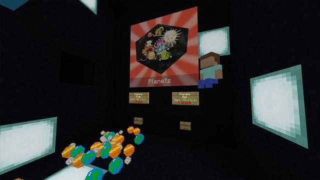Screenshot of the Minecraft Bedrock Marketplace product Parkour Evolved created by CubeCraft Games.