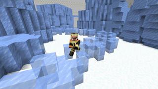 Screenshot of the Minecraft Bedrock Marketplace product Parkour Runner created by CubeCraft Games.