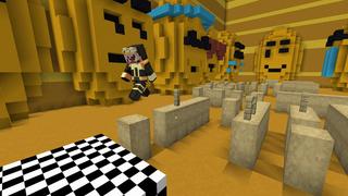 Screenshot of the Minecraft Bedrock Marketplace product Parkour Runner created by CubeCraft Games.