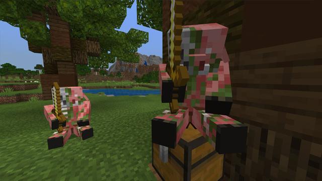 Screenshot of the Minecraft Bedrock Marketplace product Pet Mobs created by CubeCraft Games.