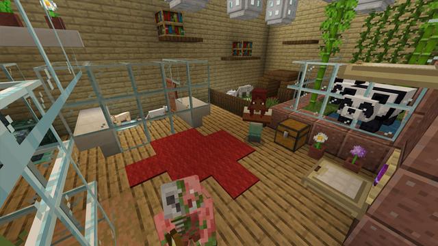Screenshot of the Minecraft Bedrock Marketplace product Pet Mobs created by CubeCraft Games.