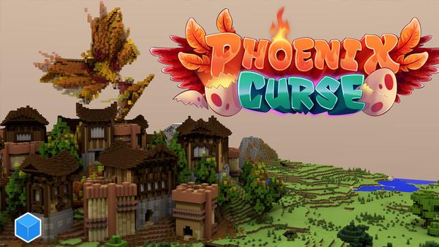Thumbnail of the Minecraft Bedrock Marketplace product Phoenix Curse created by CubeCraft Games.