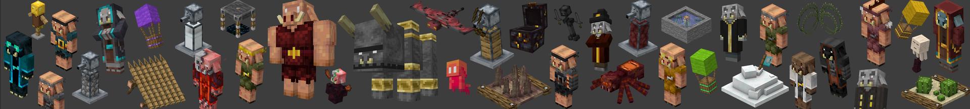 Panorama of the Minecraft Bedrock Marketplace product Piglin Apocalypse created by CubeCraft Games.
